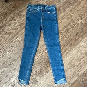 Rag & Bone High Rise Ankle Skinny Jeans - NWT